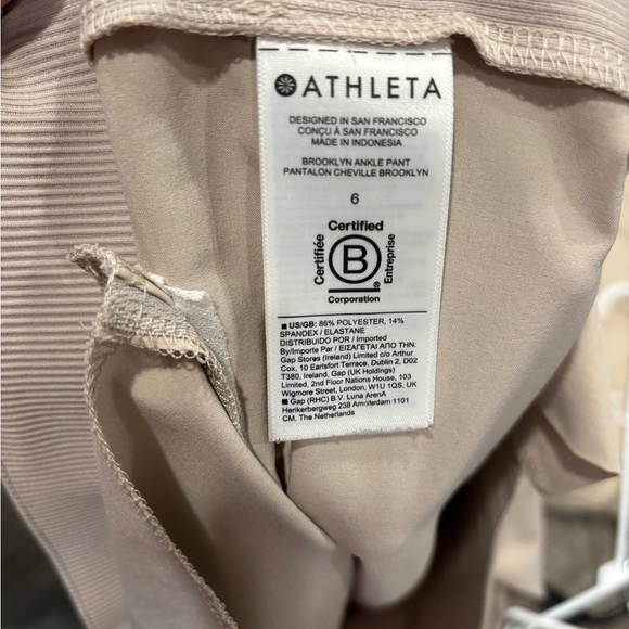 Athleta | Brooklyn Mid Rise Ankle Pant | Size 6 - Picture 5 of 5